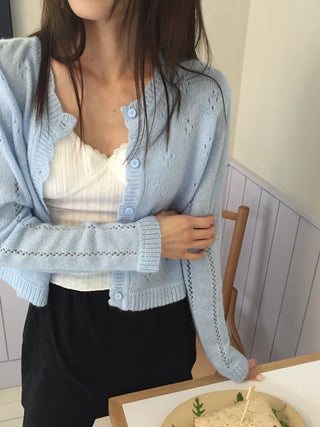 Dorothy Punching Cardigan