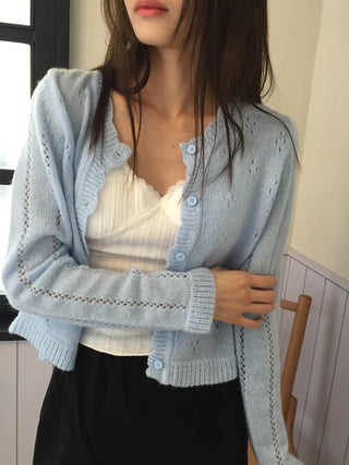 Dorothy Punching Cardigan