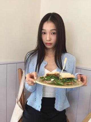Dorothy Punching Cardigan