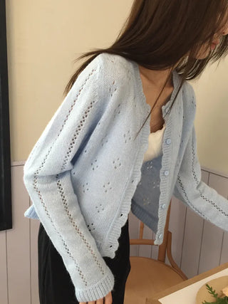 Dorothy Punching Cardigan
