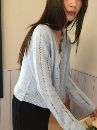 Dorothy Punching Cardigan