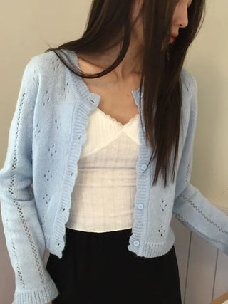 Dorothy Punching Cardigan