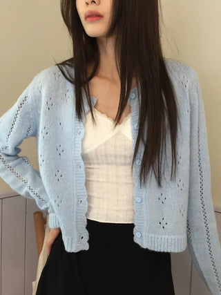 Dorothy Punching Cardigan