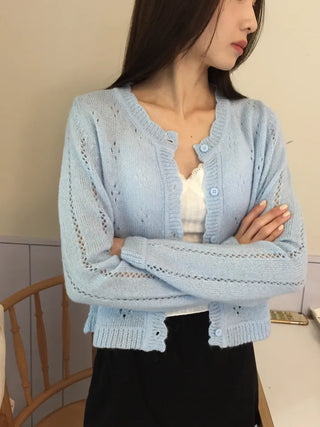 Dorothy Punching Cardigan