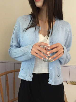 Dorothy Punching Cardigan