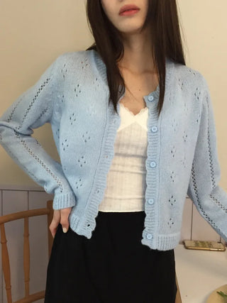 Dorothy Punching Cardigan
