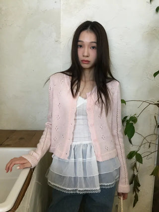 Dorothy Punching Cardigan