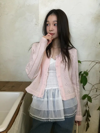 Dorothy Punching Cardigan