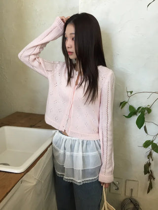 Dorothy Punching Cardigan
