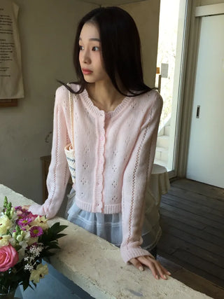 Dorothy Punching Cardigan