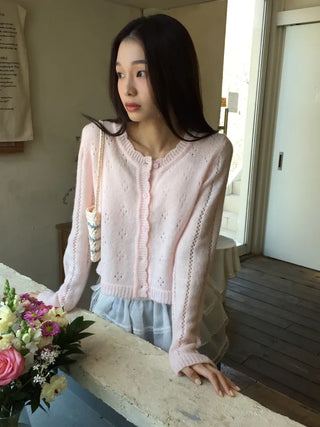 Dorothy Punching Cardigan