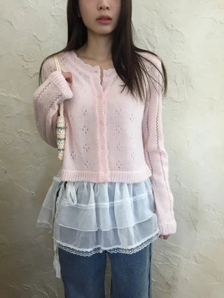 Dorothy Punching Cardigan