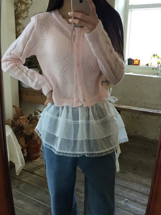 Dorothy Punching Cardigan