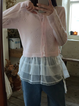 Dorothy Punching Cardigan