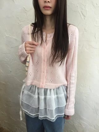 Dorothy Punching Cardigan