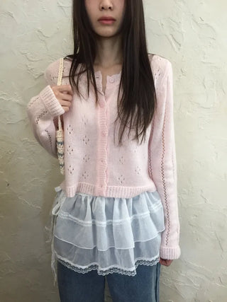 Dorothy Punching Cardigan