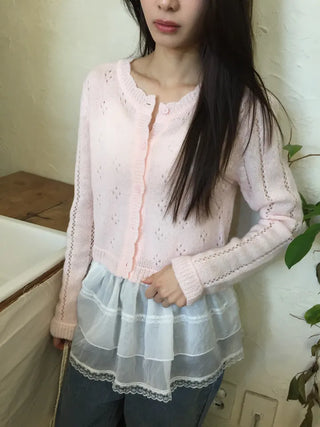 Dorothy Punching Cardigan