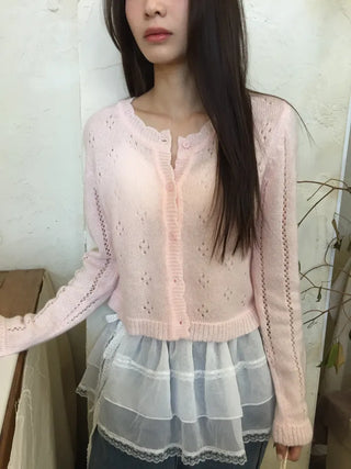 Dorothy Punching Cardigan