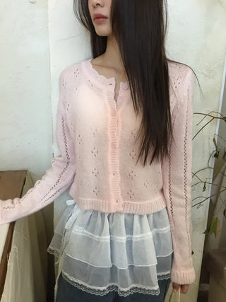 Dorothy Punching Cardigan
