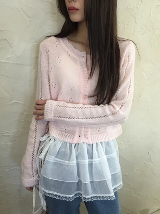 Dorothy Punching Cardigan