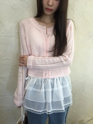 Dorothy Punching Cardigan
