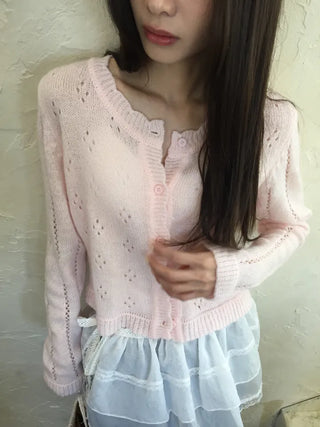 Dorothy Punching Cardigan