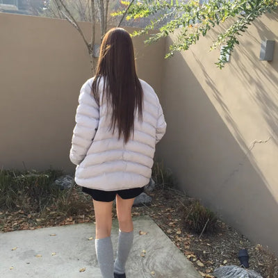 Daily Mood Round Short Padded Jacket