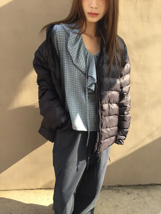 Daily Mood Round Short Padded Jacket