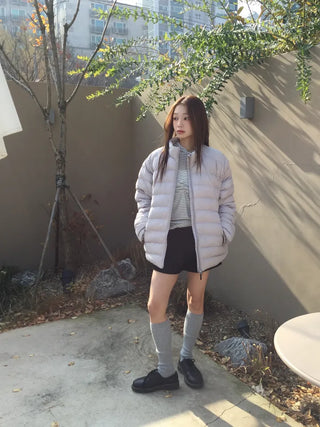 Daily Mood Round Short Padded Jacket
