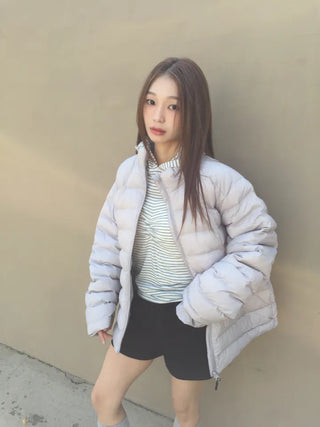 Daily Mood Round Short Padded Jacket