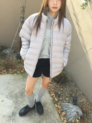 Daily Mood Round Short Padded Jacket