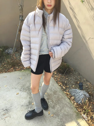 Daily Mood Round Short Padded Jacket