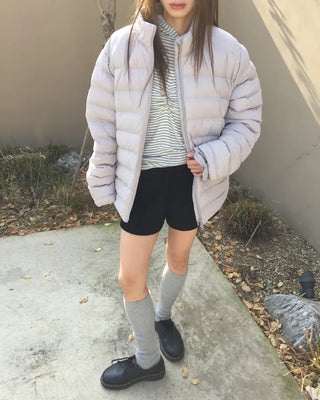 Daily Mood Round Short Padded Jacket