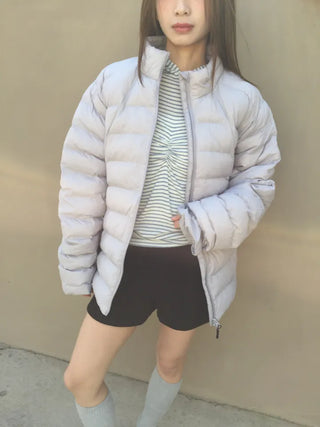 Daily Mood Round Short Padded Jacket
