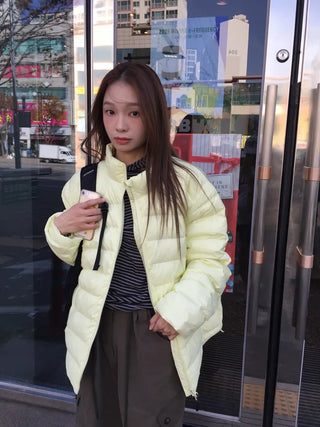 Daily Mood Round Short Padded Jacket