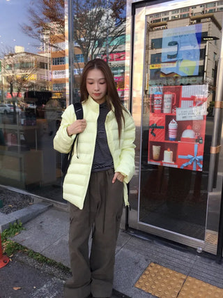 Daily Mood Round Short Padded Jacket