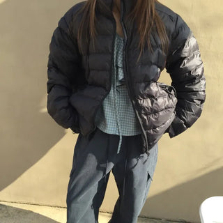 Daily Mood Round Short Padded Jacket