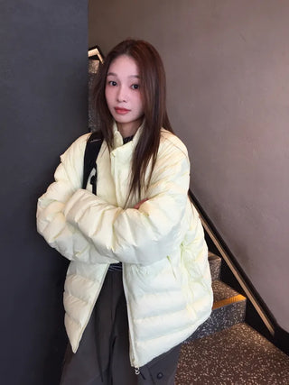Daily Mood Round Short Padded Jacket