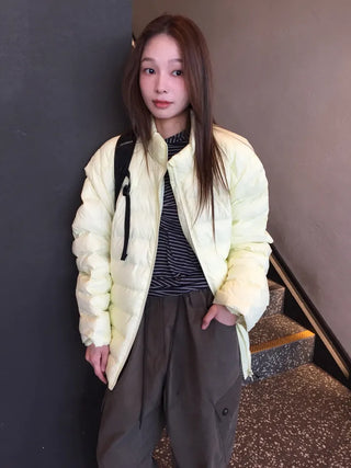 Daily Mood Round Short Padded Jacket