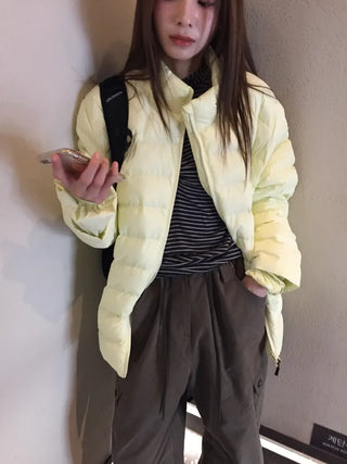 Daily Mood Round Short Padded Jacket