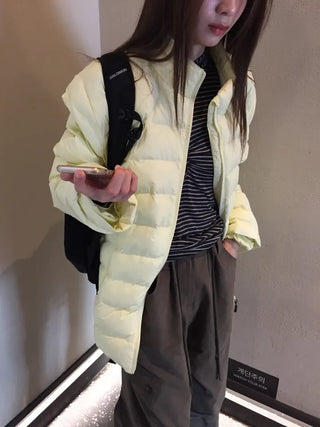Daily Mood Round Short Padded Jacket