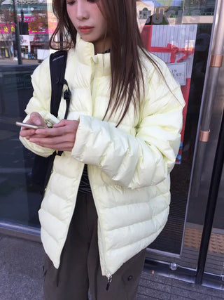 Daily Mood Round Short Padded Jacket