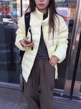 Daily Mood Round Short Padded Jacket