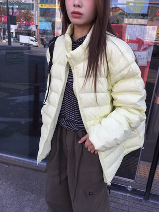 Daily Mood Round Short Padded Jacket