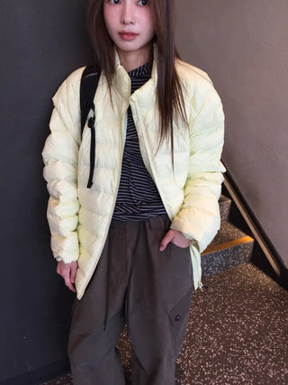 Daily Mood Round Short Padded Jacket