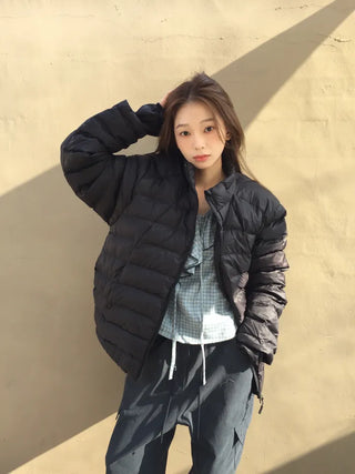 Daily Mood Round Short Padded Jacket