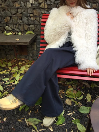 Soft fur jacket  Fluffy winter mood short coat