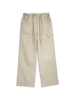 Hip corduroy wide-leg pants Street style effortless chic daily look