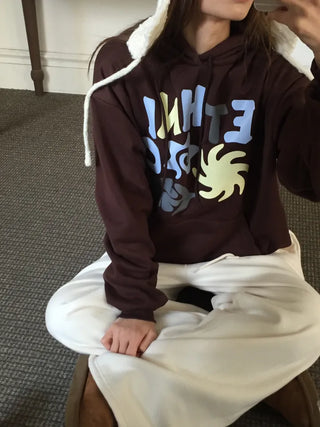 Cozy Fleece-Lined Graphic Hoodie