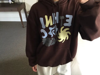 Cozy Fleece-Lined Graphic Hoodie